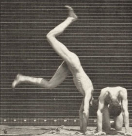 Plate 364 Handspring over a man's back — figure reference